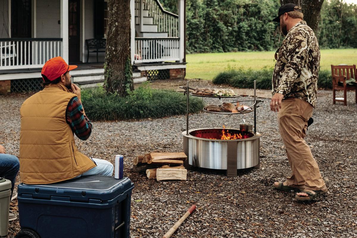 Smokeless Fire Pit Grilling Bundle