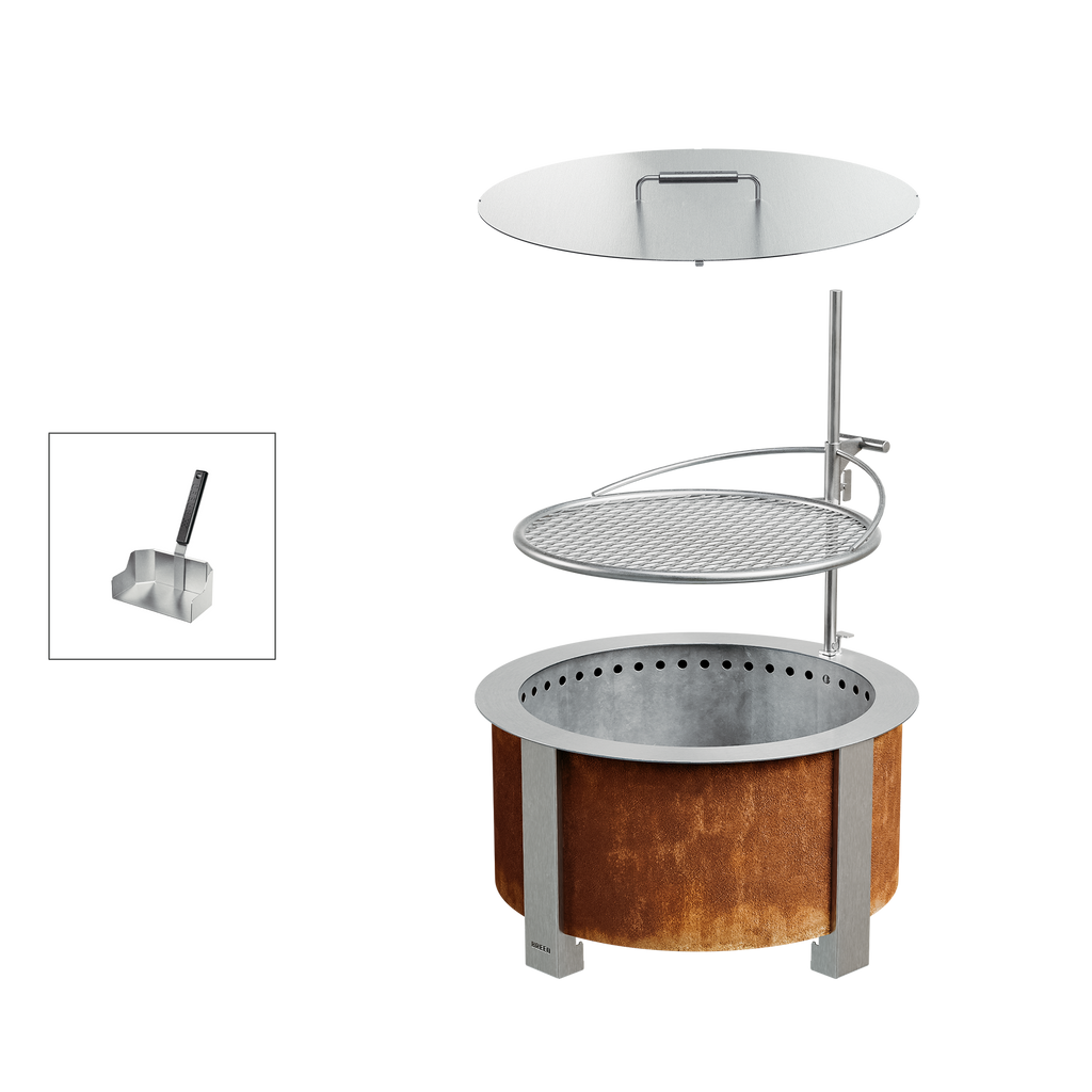 Smokeless Fire Pit Grilling Bundle