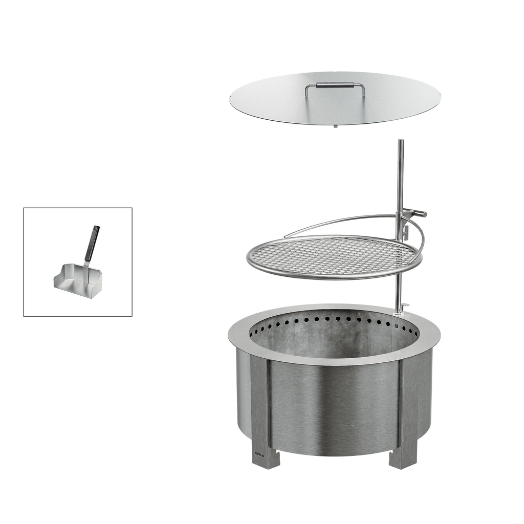Smokeless Fire Pit Grilling Bundle