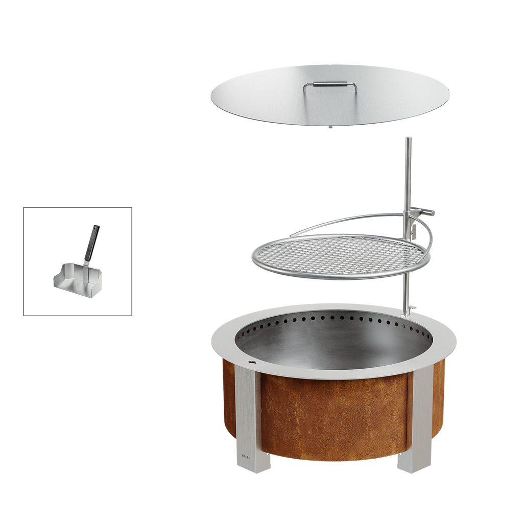 Smokeless Fire Pit Grilling Bundle