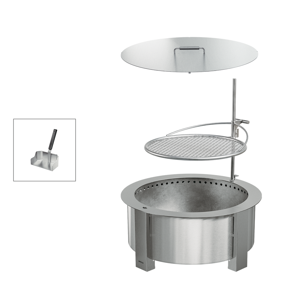 Smokeless Fire Pit Grilling Bundle
