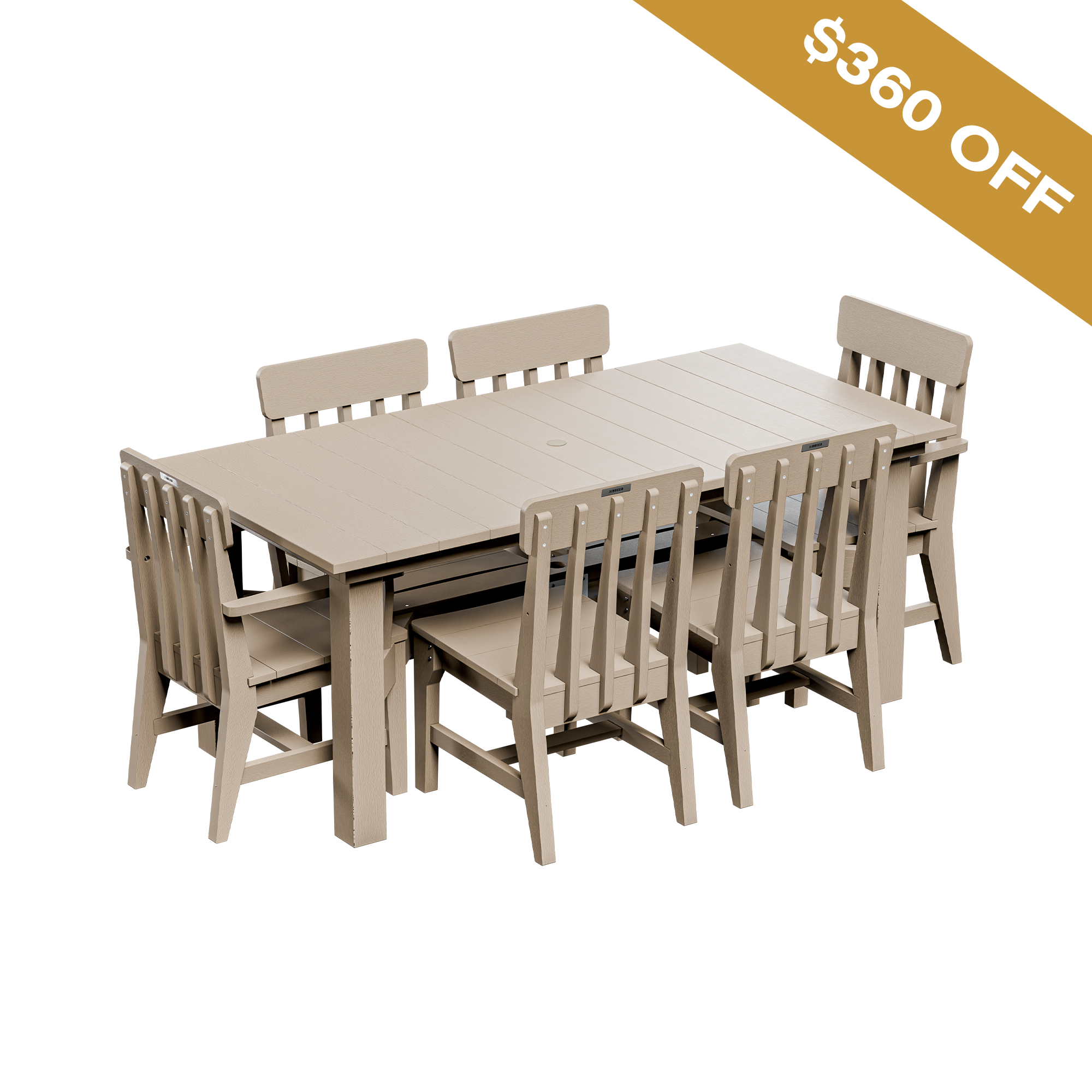 X Series 7-Piece Dining Set