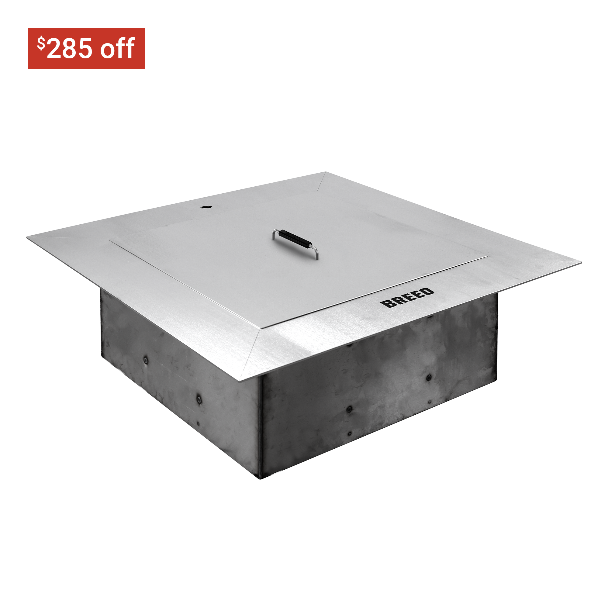 Zentro Stainless Steel Smokeless Fire Pit Insert (Second)