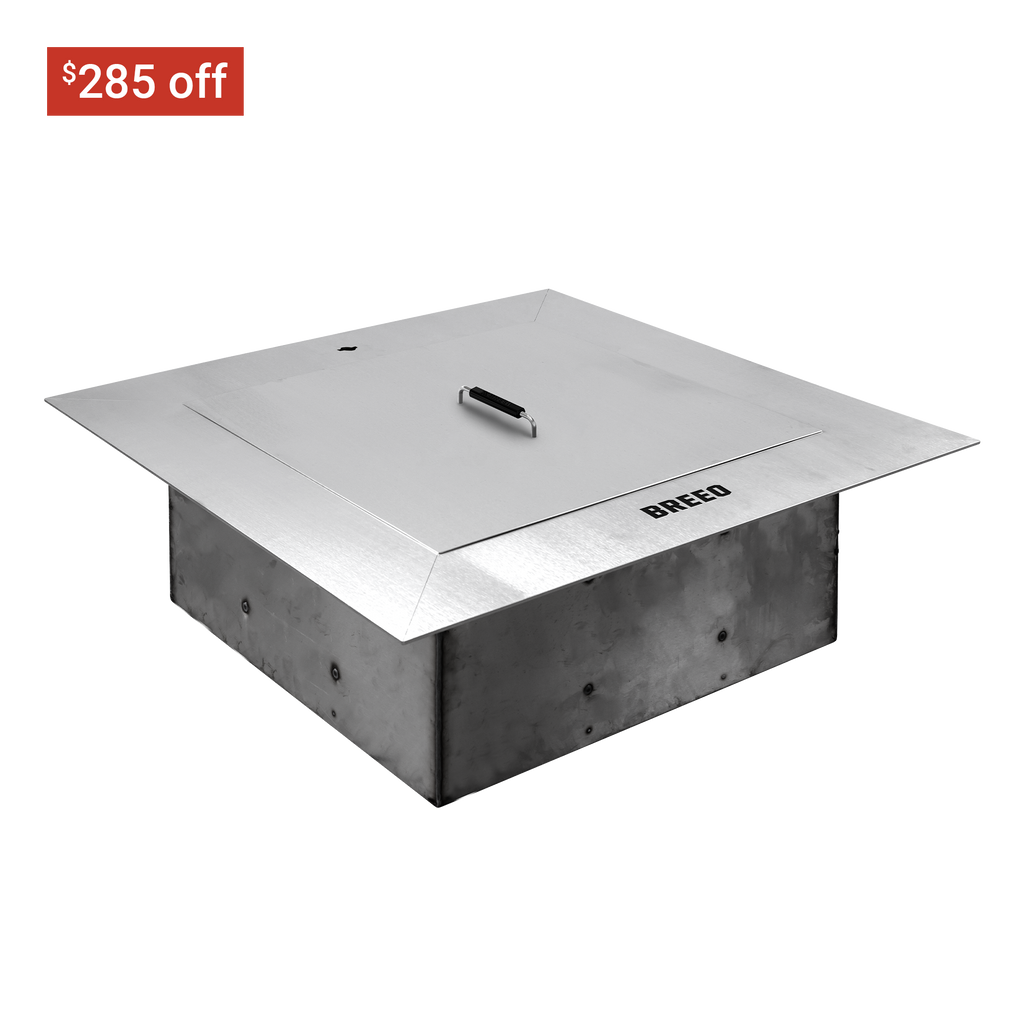 Zentro Stainless Steel Smokeless Fire Pit Insert